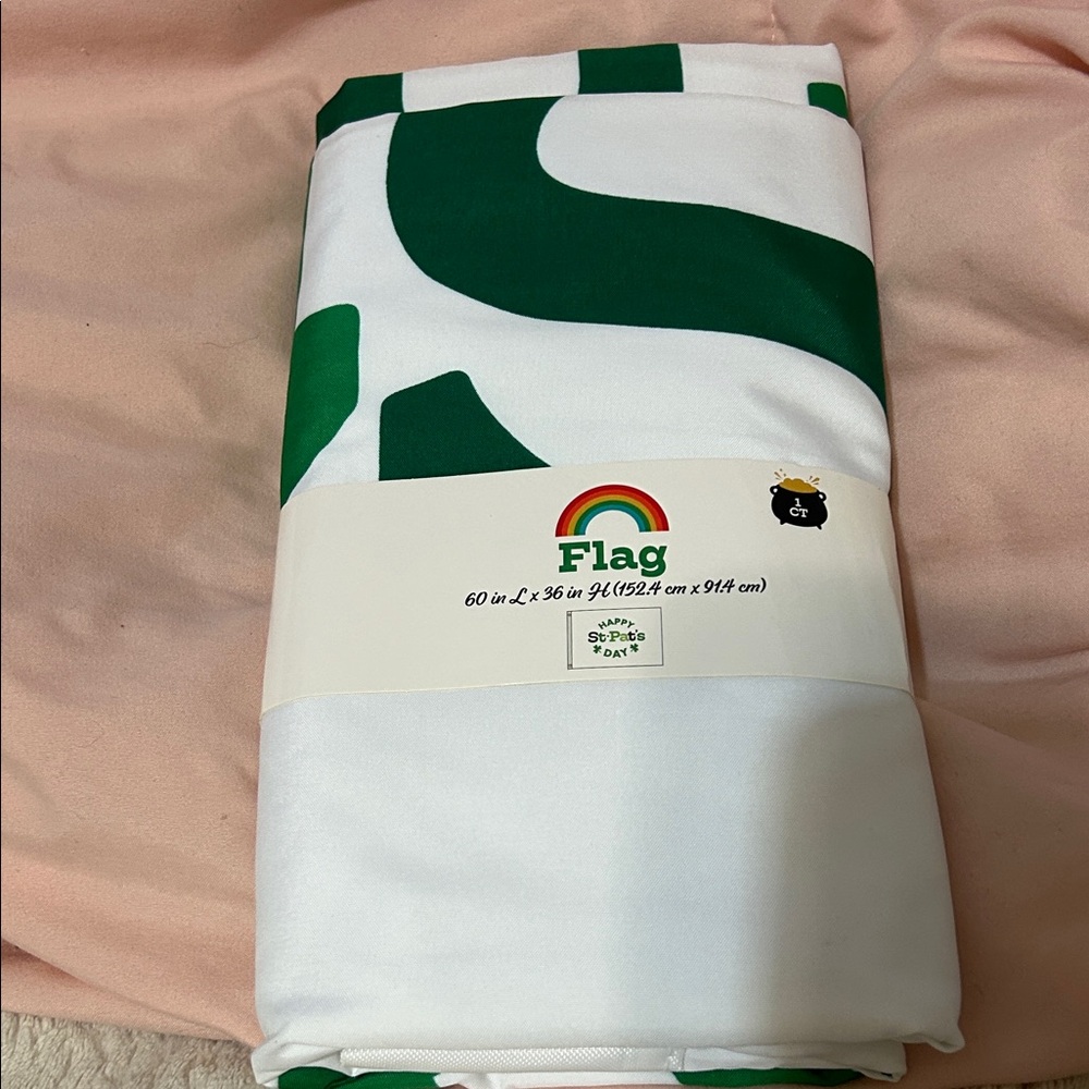 St Patrick’s Day decorative flag